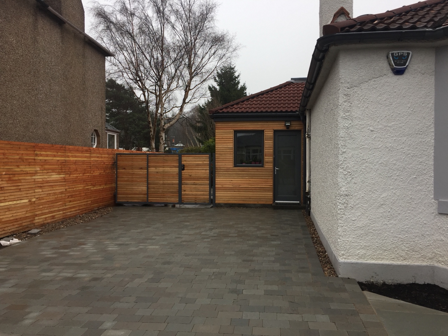 Driveway and external works