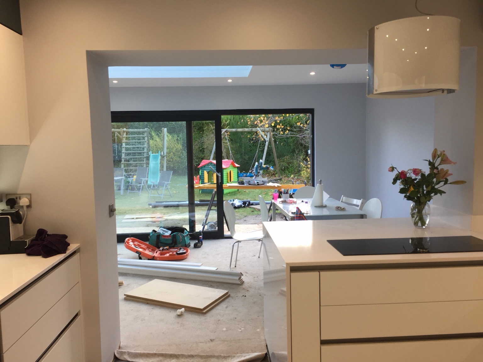 Kitchen extension interior