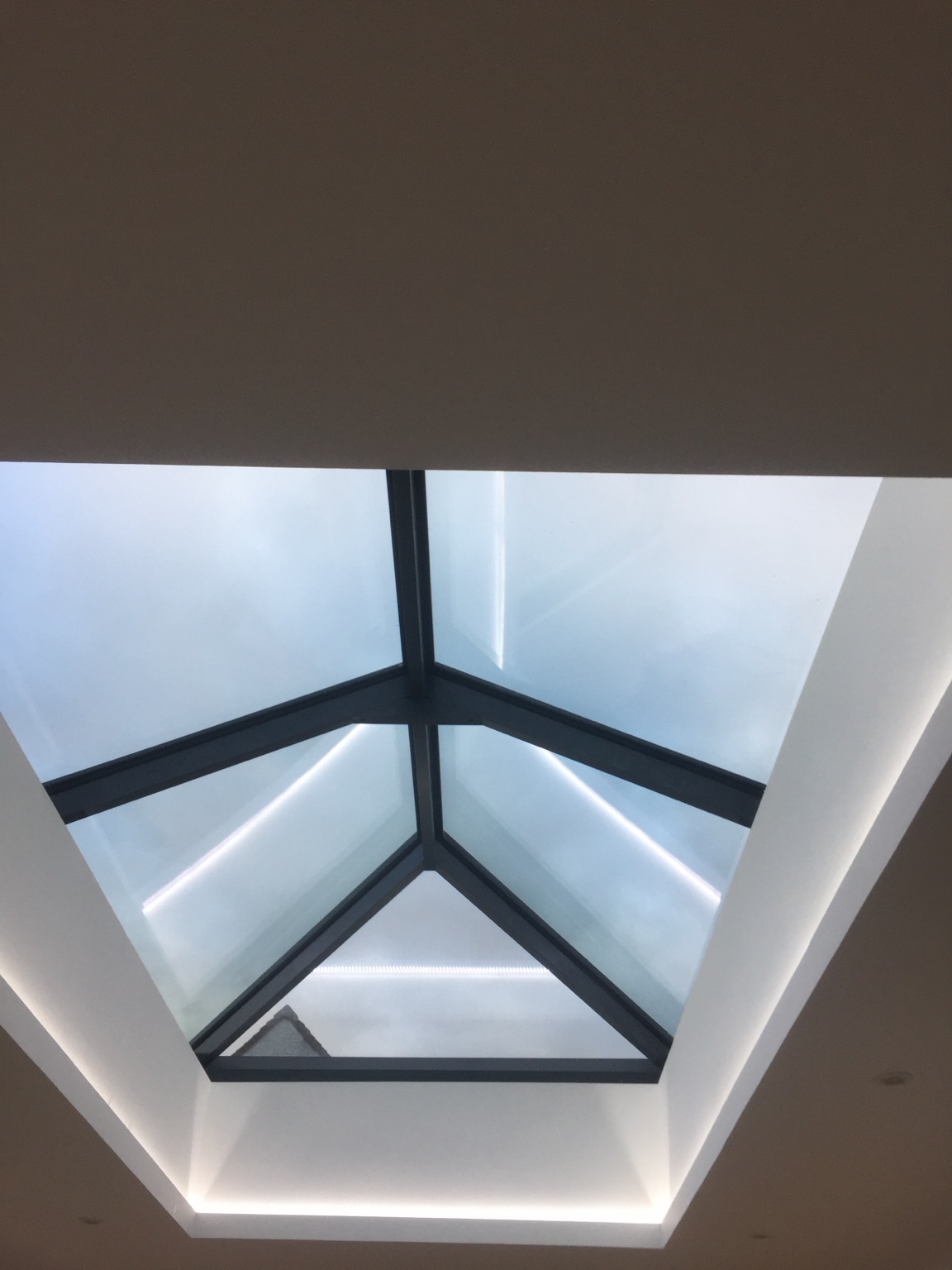Rooflight glazing detail